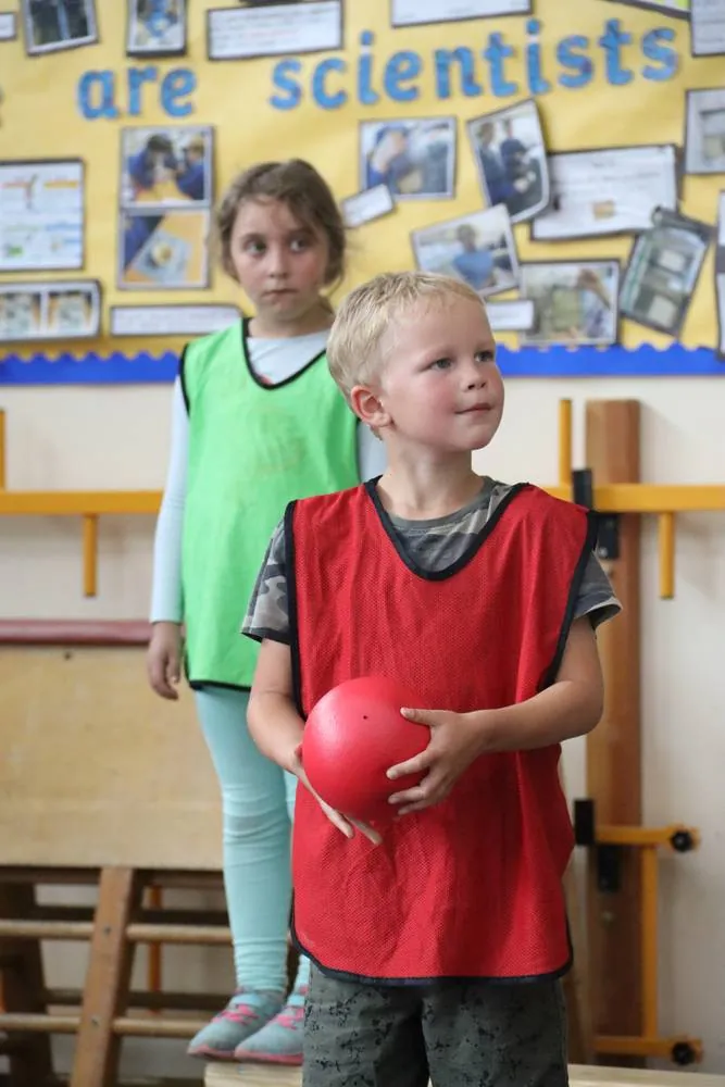 Children at a uSports holiday camp