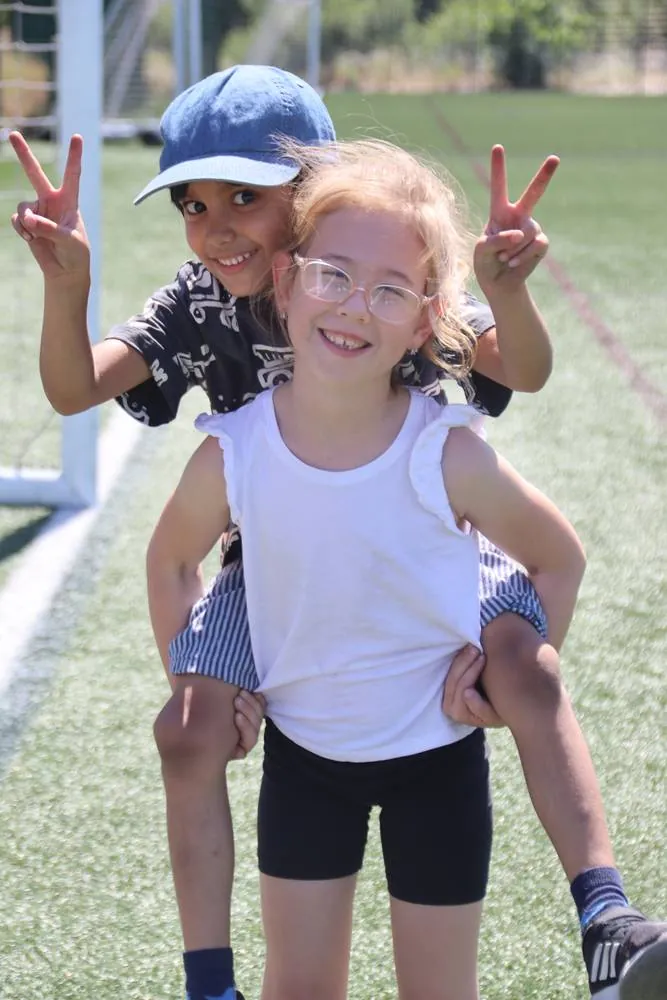 Children at a uSports holiday camp