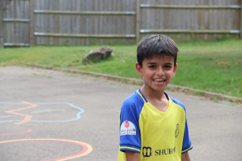 Children at the uSports camp