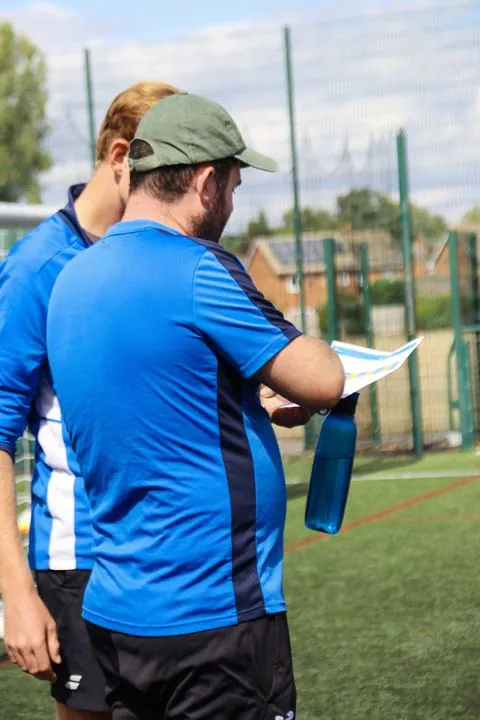 uSports coaches preparing for a session