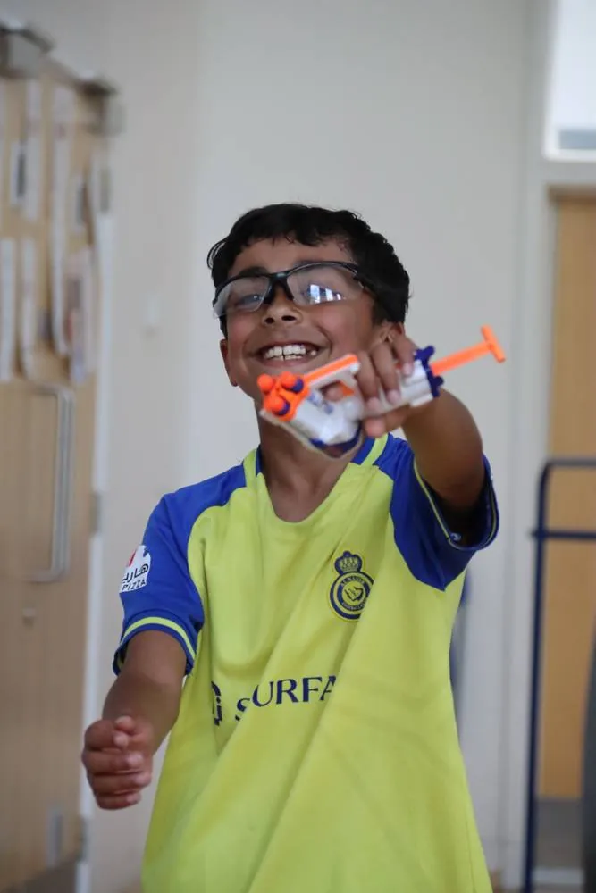 Children at a uSports holiday camp