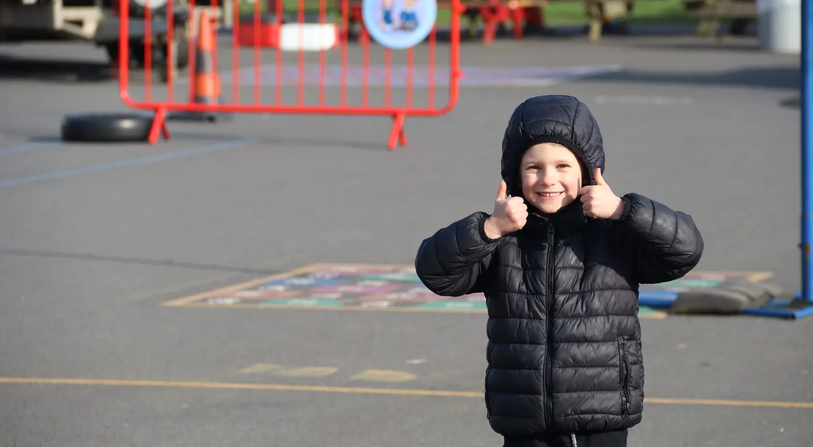 A child at a uSports active lunch club