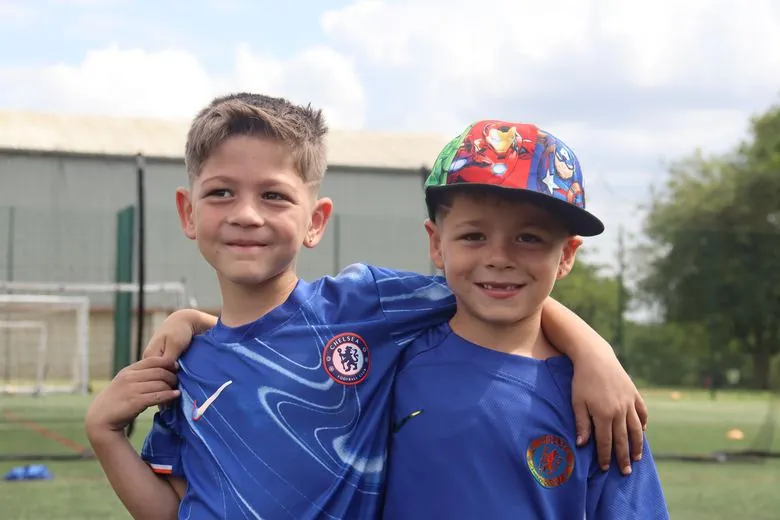 Children at the uSports camp