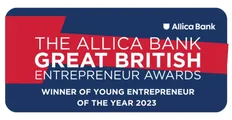 Allica Bank Great British Entrepreneur Awards - Young Entrepreneur of the Year 2023