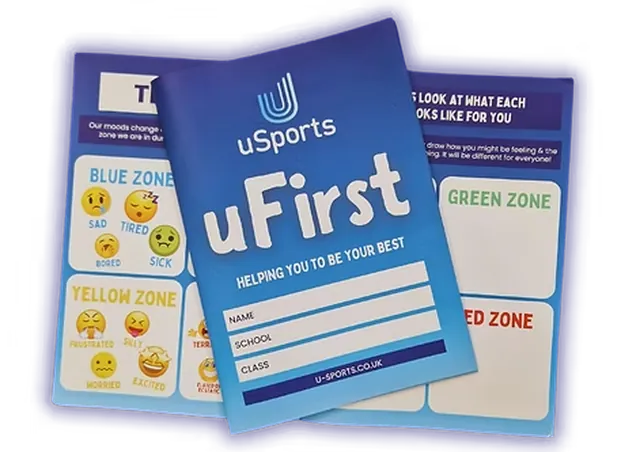 The uSports uFirst Alternative Provision handbook, showing the Zones of Regulation