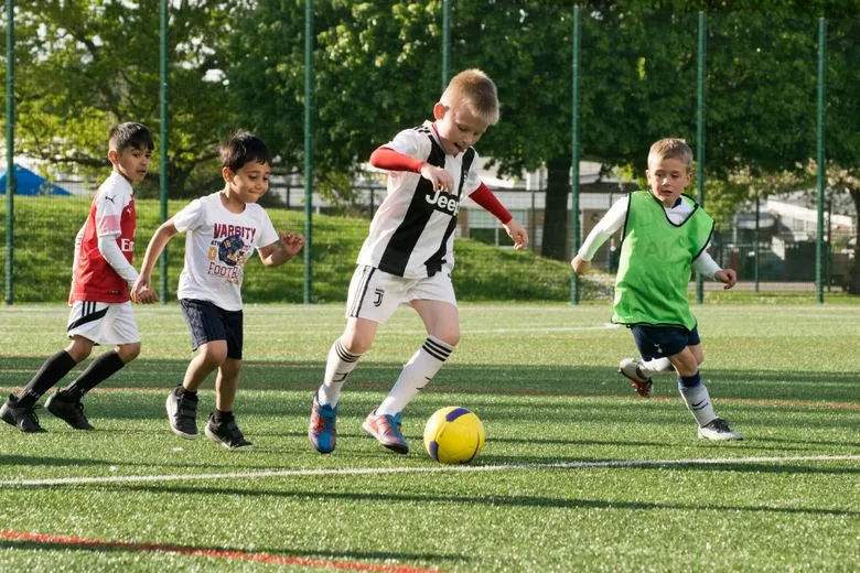 Children at the uSports camp