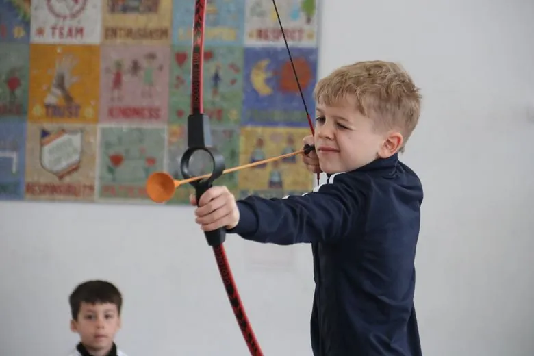 Children at the uSports camp