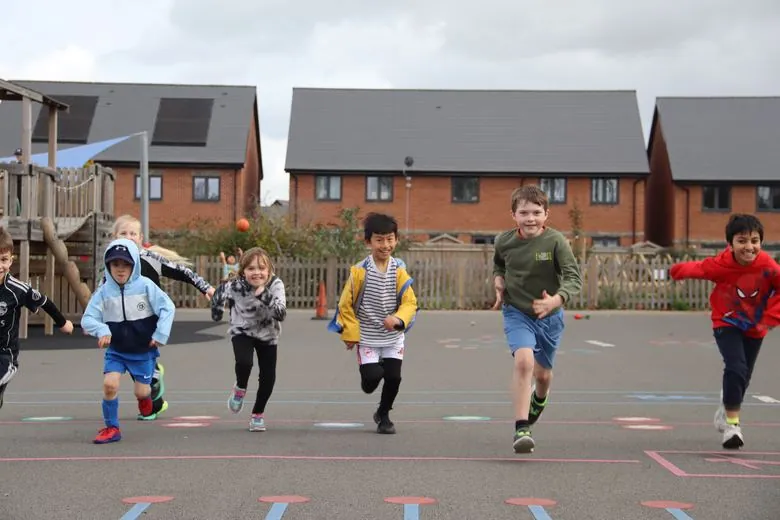 Children at the uSports camp